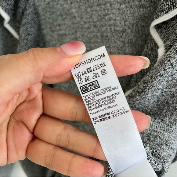 Topshop Ruffle Front Sweater - Picture 8 of 9